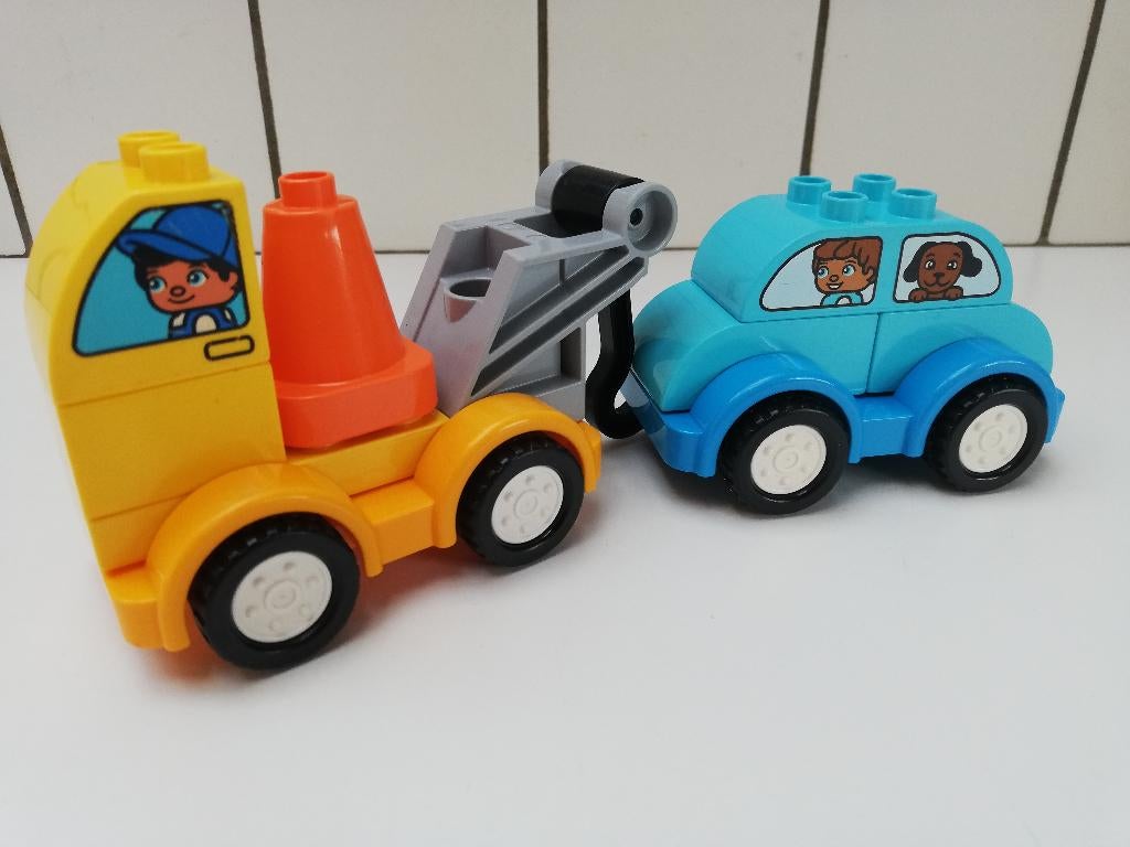 duplo 10883 mijn eerste takelwagen, Enlèvement ou Envoi, Ensemble complet, Duplo