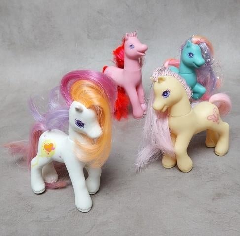 My Little Pony - Lot de 4 poneys (G2), Enlèvement ou Envoi, Utilisé
