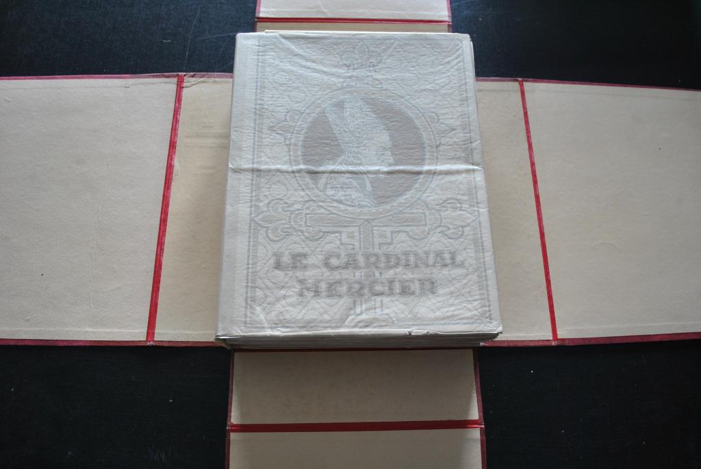 LE CARDINAL MERCIER 1851 1926 Tirage de luxe portfolio rare, Livres, Christianisme | Catholique, Enlèvement ou Envoi, Utilisé