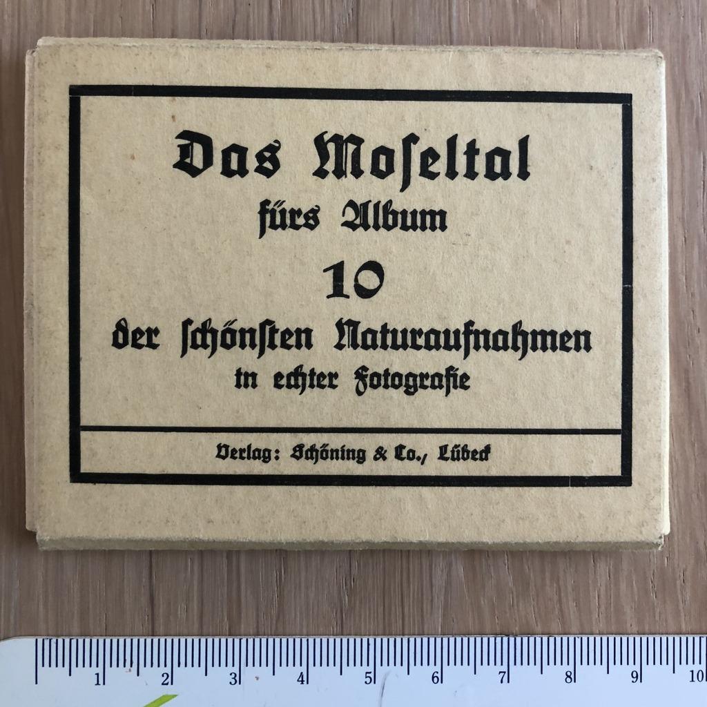 Das Moseltal fürs Album – Verlag Schöning & Co., Lübeck, Collections, Enlèvement ou Envoi, Utilisé, Étranger, Photo