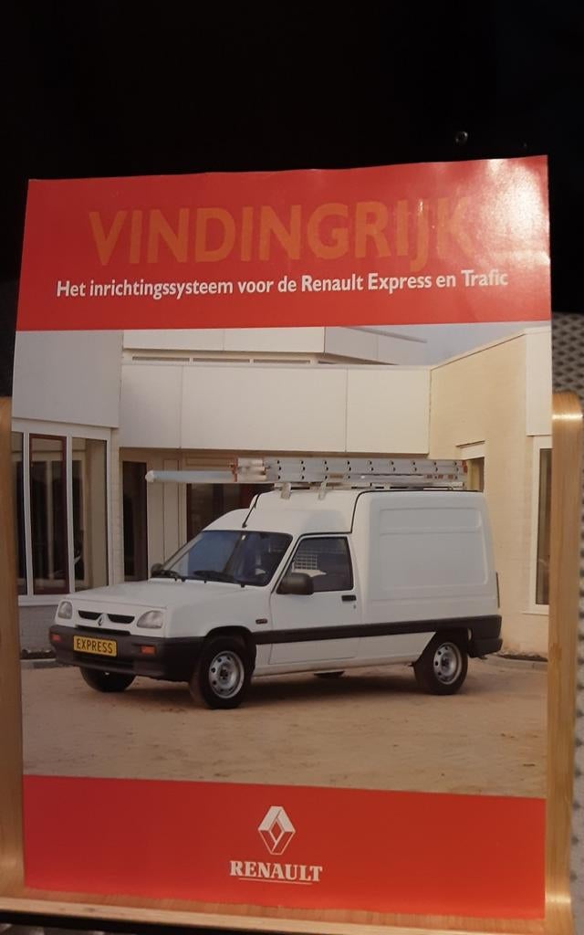 Renault express traffic brochure, Ophalen of Verzenden, Zo goed als nieuw, Renault