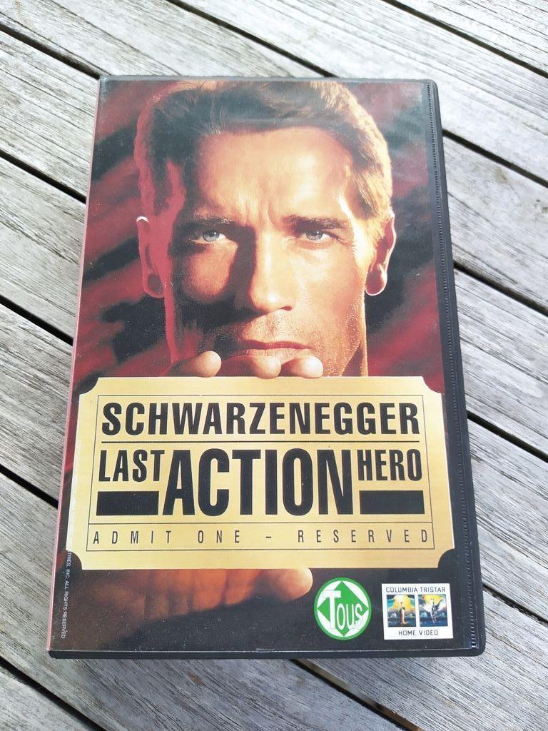 Schwarzenegger VHS-tape „Last Action Hero”, Verzenden