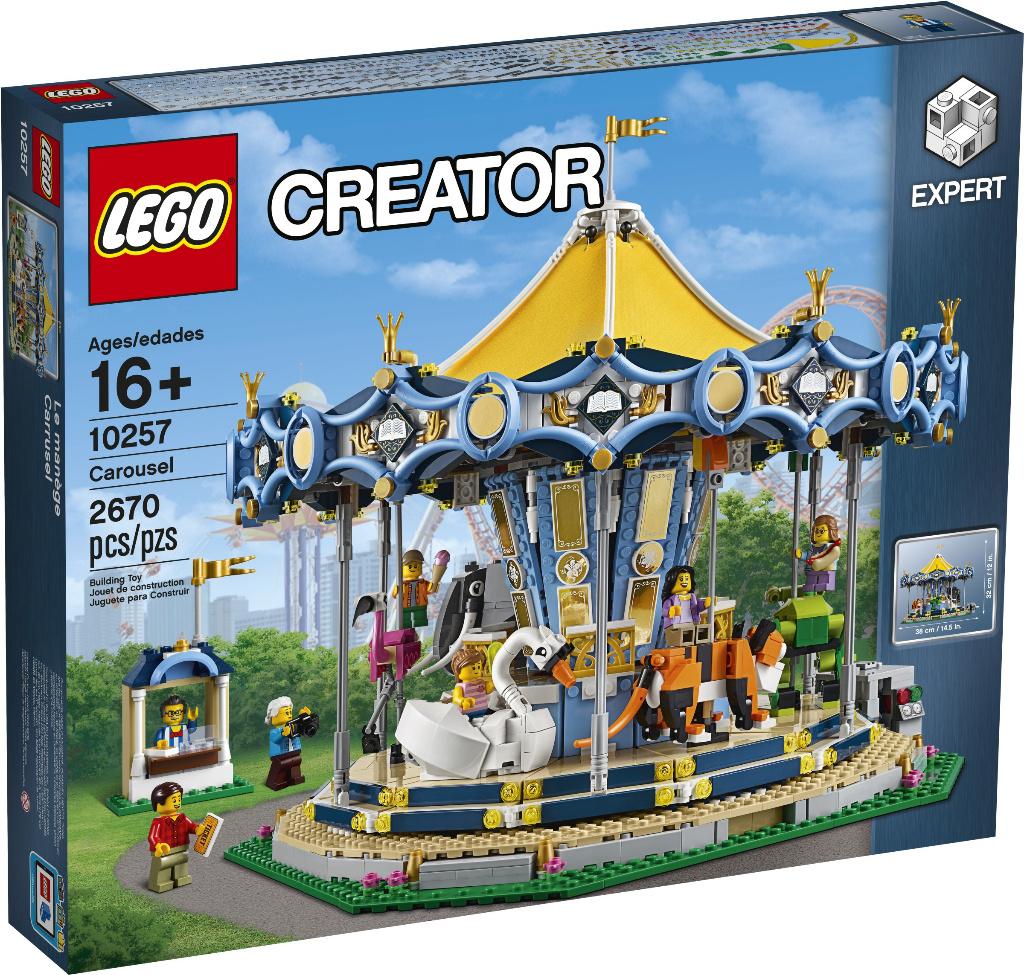 Lego Fairground Collection - Carousel - 10257, Enlèvement, Neuf, Ensemble complet, Lego
