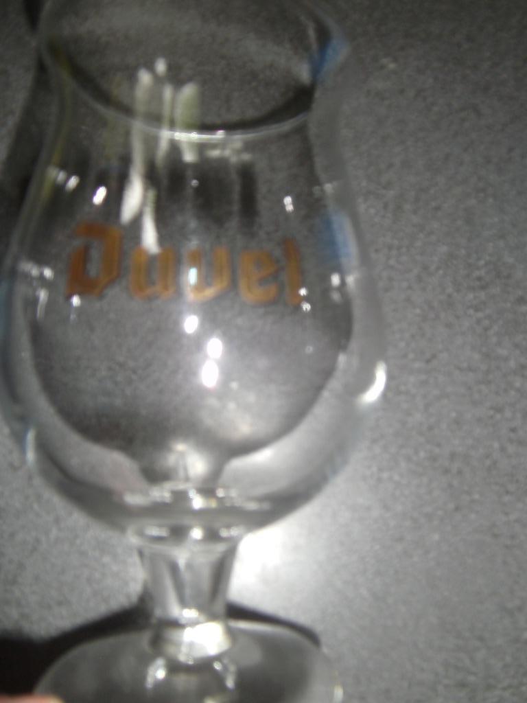 duvel-kriek-tripel-passoa, Verzamelen, Glas en Drinkglazen, Zo goed als nieuw, Ophalen of Verzenden