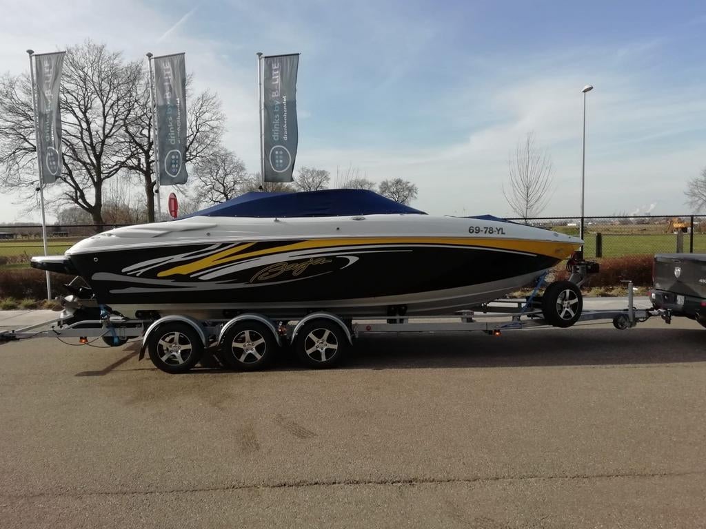 Baja 242 Islander 496HO, Watersport en Boten, Binnenboordmotor, 6 meter of meer, Zo goed als nieuw, 200 pk of meer