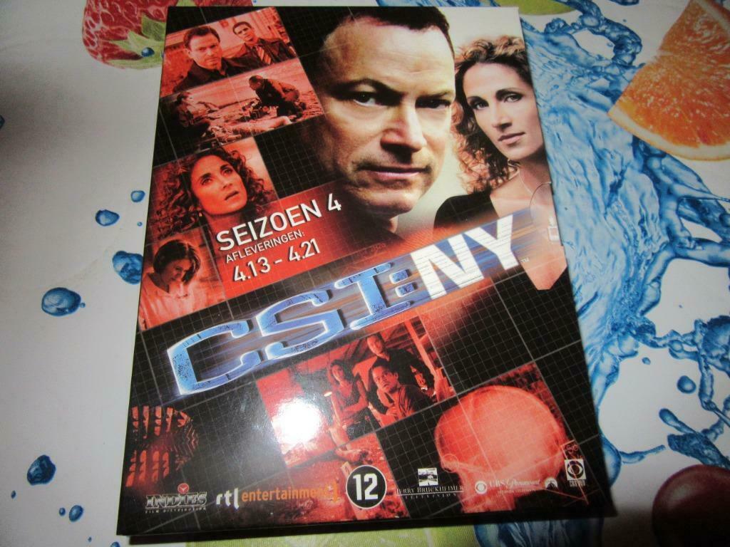 CSI:NY SEIZOEN 4 AFLEVERING4.1-4.12- 4.13-4.21, Cd's en Dvd's, Dvd's | Tv en Series, Vanaf 12 jaar, Ophalen of Verzenden, Actie en Avontuur