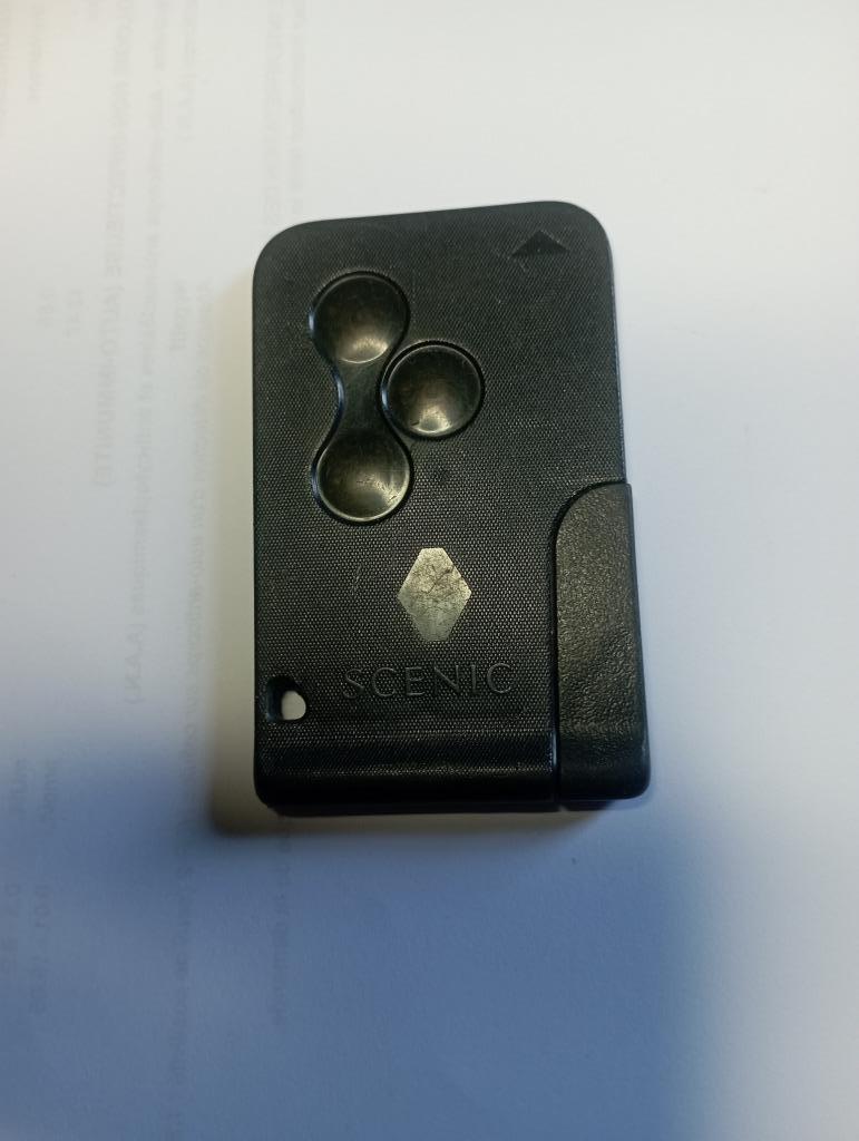 Sleutelkaart voor Renault Scenic opnieuw geprogrammeerd, Ophalen, Gebruikt