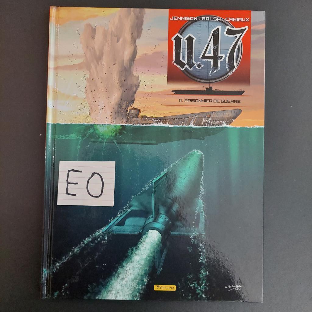 sous marin U.47 tome 11 - prisonnier de guerre, Boeken, Ophalen of Verzenden, Zo goed als nieuw