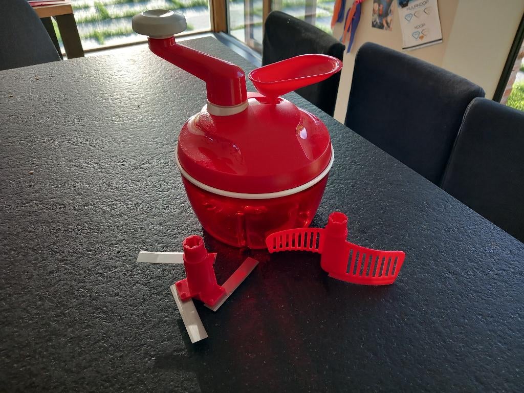 quick chef tupperware, Enlèvement, Utilisé, Rouge, Autres types
