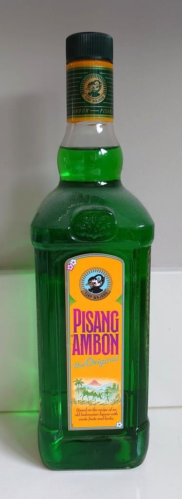 Pisang Ambon the Original - 1 L fles 21% vol - NIEUW, Ophalen of Verzenden