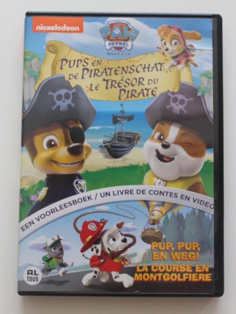 DVD Paw Patrol, Europees, Gebruikt, Tekenfilm, Alle leeftijden