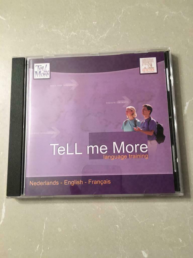 Pc cd  / Taalcursus / Tell me more, Enlèvement ou Envoi