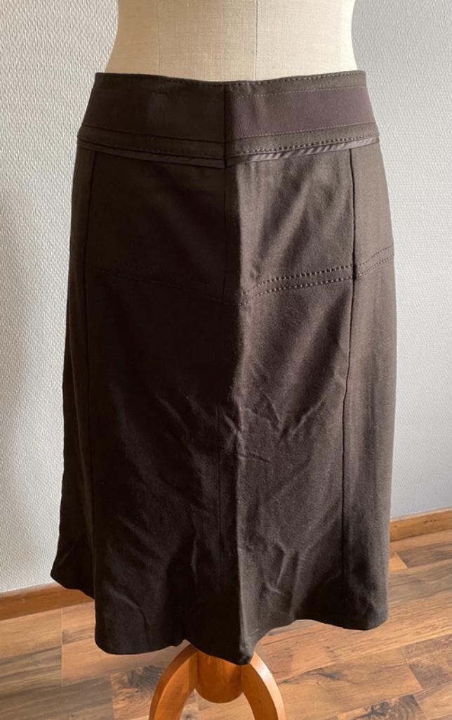 Bruine rok Basler maat 44, Kleding | Dames, Bruin, Verzenden, Zo goed als nieuw, Onder de knie