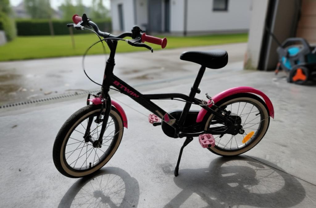 vélo pour enfants 16 pouces, Enlèvement, Comme neuf, 16 à 20 pouces, B-Twin