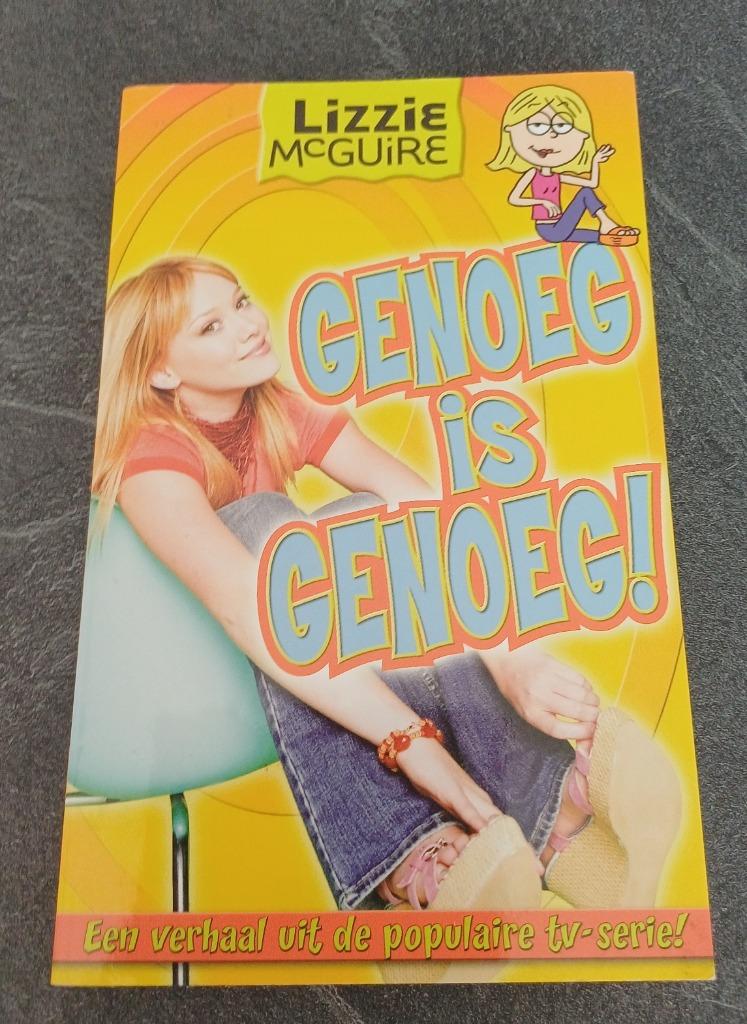 boek Lizzie McGuire genoeg is genoeg, Boeken, Ophalen of Verzenden, Gelezen, Fictie