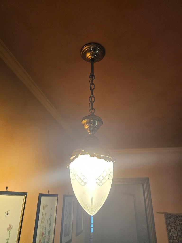 Hanglamp art nouveau, Enlèvement
