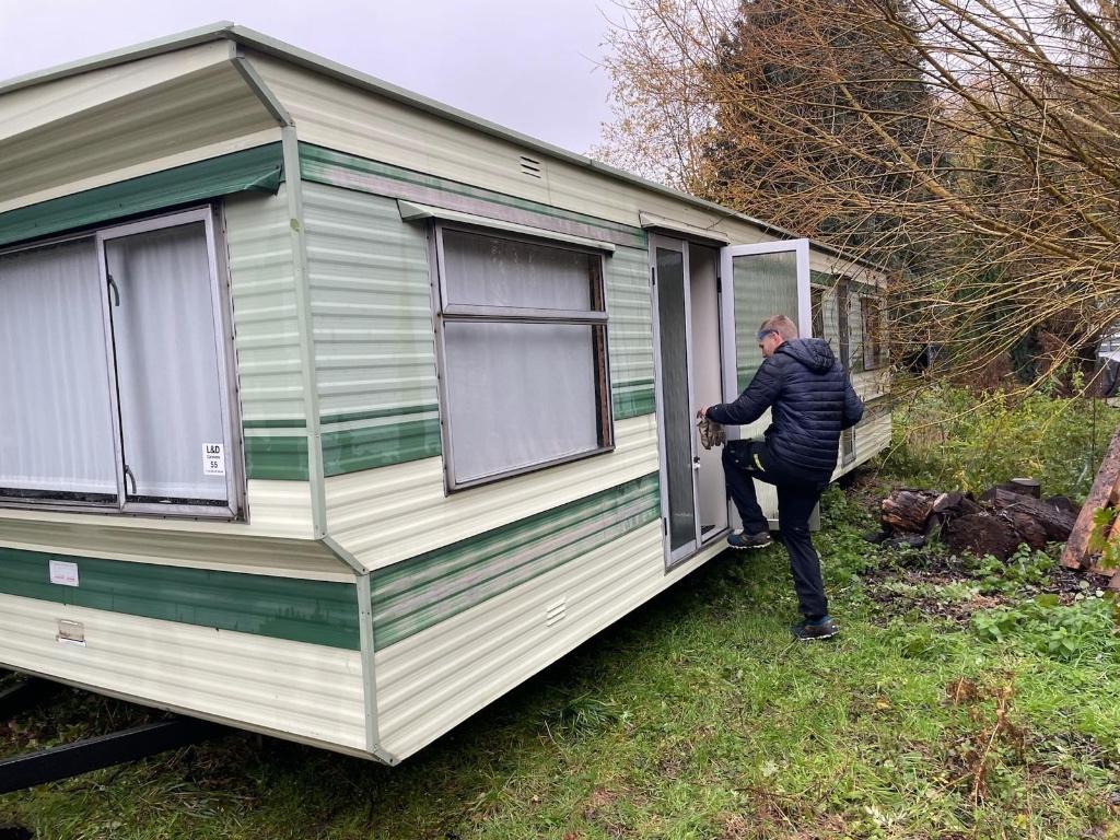 Te koop: stacaravan – ideale basis voor renovatie, Caravans en Kamperen, Tot en met 2