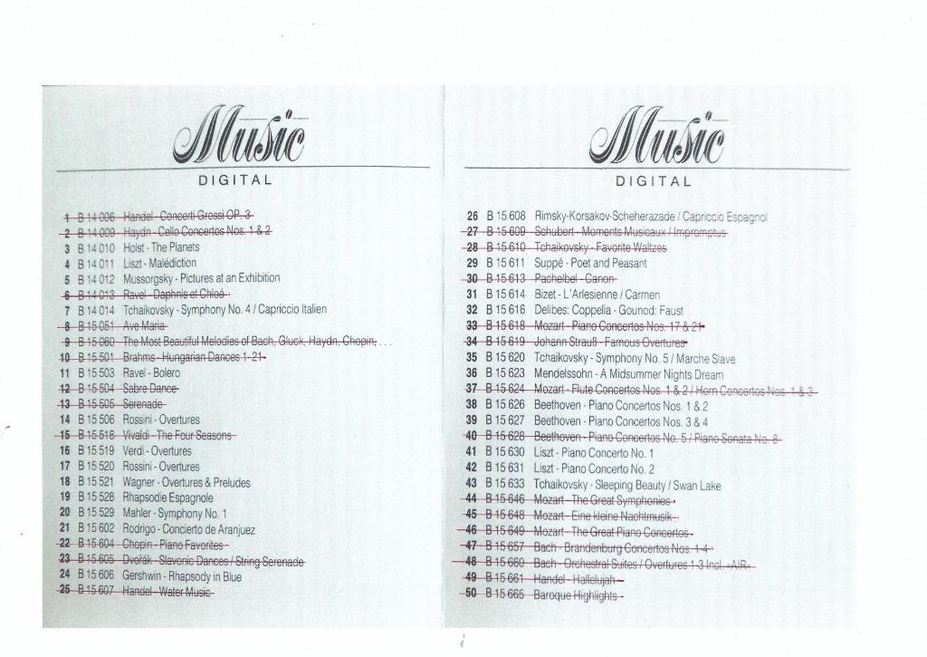 cds musique classique, Ophalen, Zo goed als nieuw, Overige typen, Met libretto