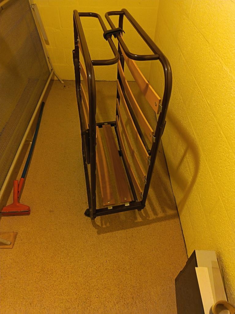 opklapbed, Ophalen, Gebruikt, 190 cm of minder, 80 cm