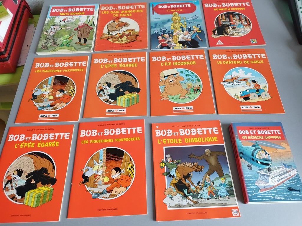 Bob et Bobette divers titres publicitaires Vandersteen, Série complète ou Série, Enlèvement ou Envoi, Comme neuf