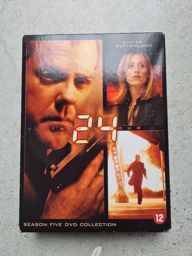 24 DVD-reeks, Cd's en Dvd's, Vanaf 12 jaar, Ophalen of Verzenden, Gebruikt, Actie en Avontuur