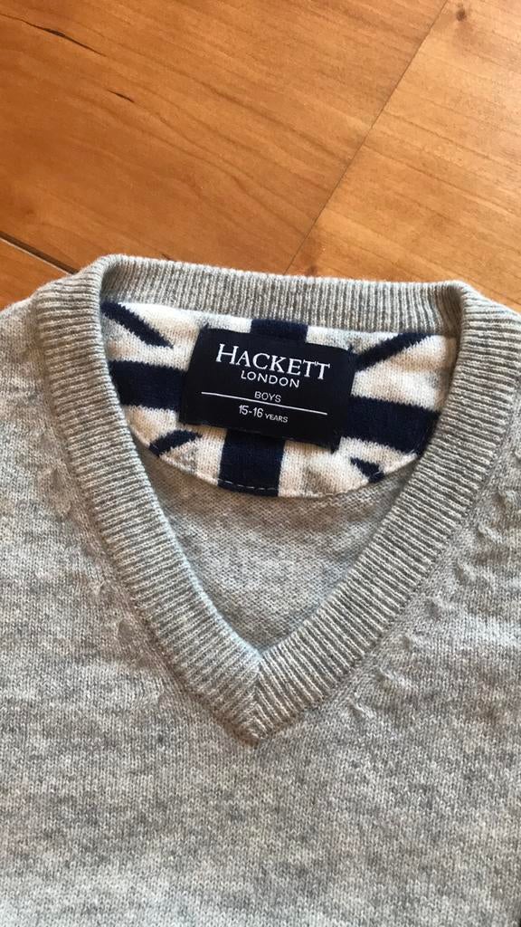 Trui Hackett jongens, Trui of Vest, Ophalen of Verzenden, Zo goed als nieuw, Hackett