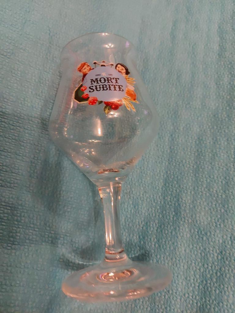 Un verre MORT SUBITE, Collections, Enlèvement, Neuf, Verre ou Verres, Autres marques