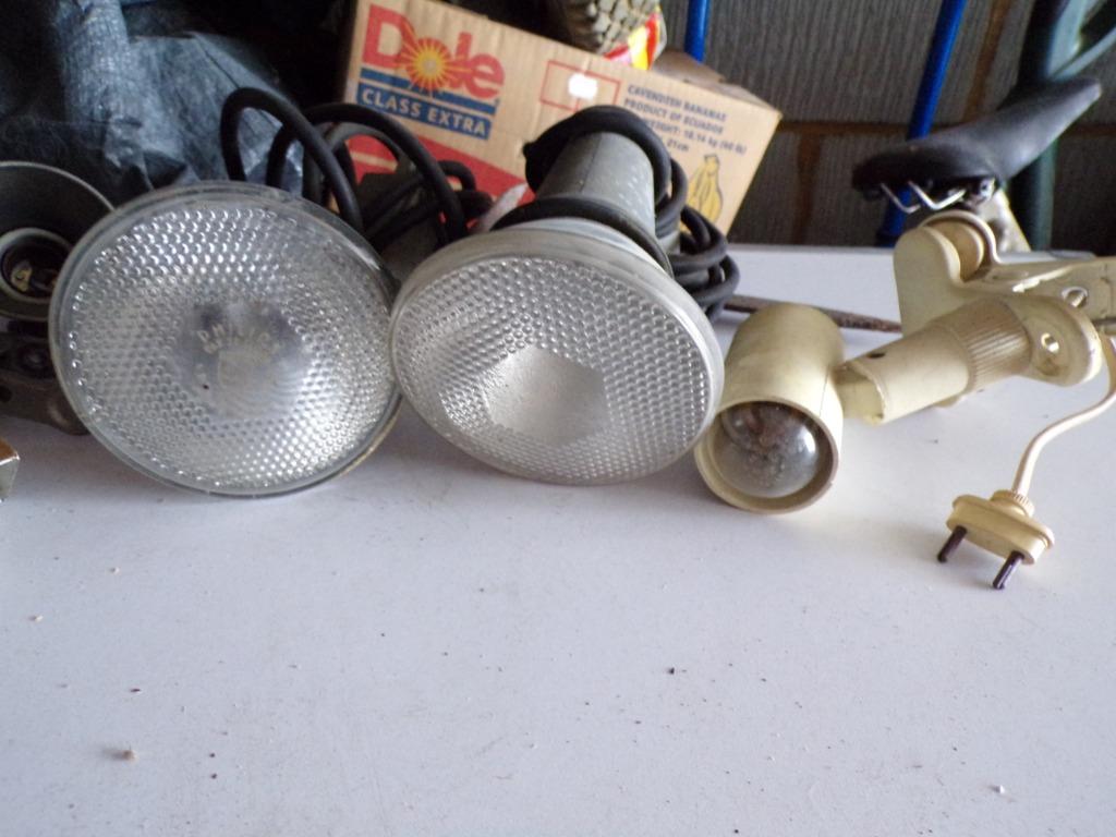 VINTAGE SPOTS IN INDUSTRIËLE STIJL, Huis en Inrichting, Lampen | Spots, Ophalen, Gebruikt