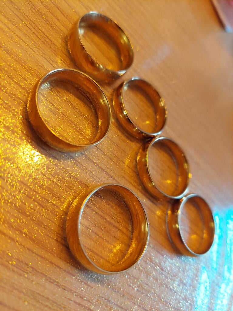 Alliance  +_40 pc, Handtassen en Accessoires, Piercings, Ophalen, Goud