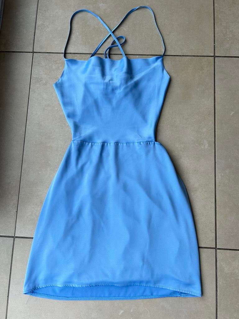 Blauw kleedje maat M, Maat 38/40 (M), Overige typen, Blauw, Suite Benedict