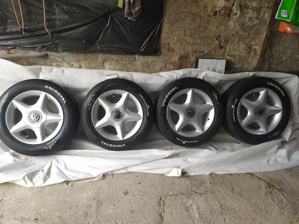 JANTES ALU pour JETTA années 90 185/60R14, Enlèvement