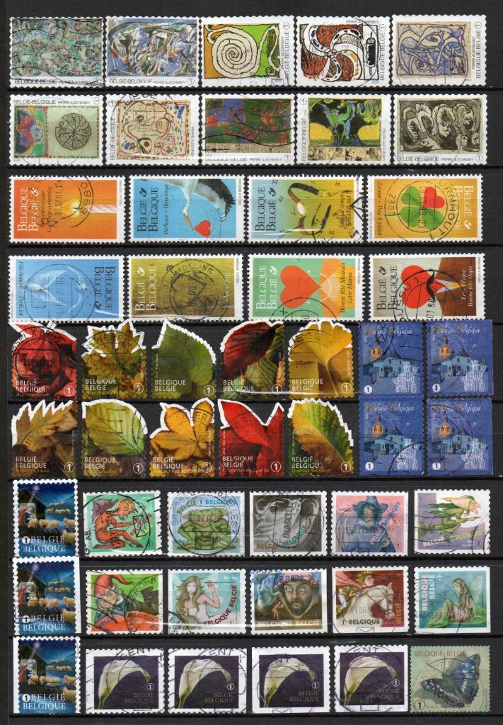 Gestempelde postzegels van België uit boekjes (8), Ophalen of Verzenden, Gestempeld