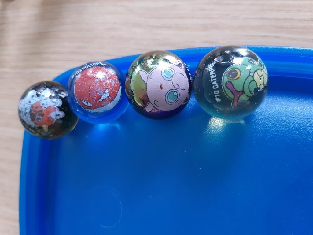 Knikkers POKEMON, Ophalen of Verzenden, Gebruikt