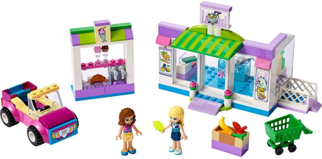 Lego Friends 41362 Heartlake City Supermarket, Ophalen, Zo goed als nieuw, Complete set, Lego