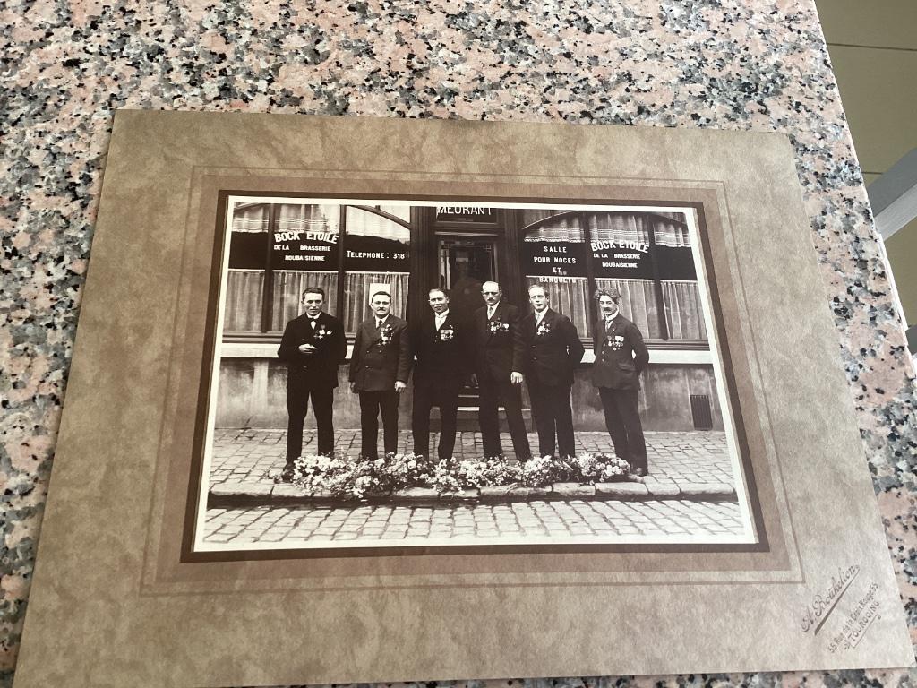 Mooie oude foto huldiging NORD de la France, Verzamelen, Foto's en Prenten, Foto, Ophalen of Verzenden, Zo goed als nieuw, Voor 1940