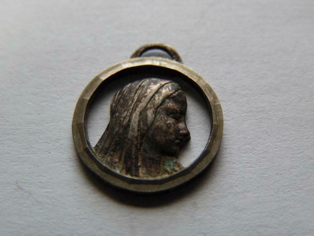 M11 * Antiek Scapulier- Medaille, Verzenden, Christendom | Katholiek