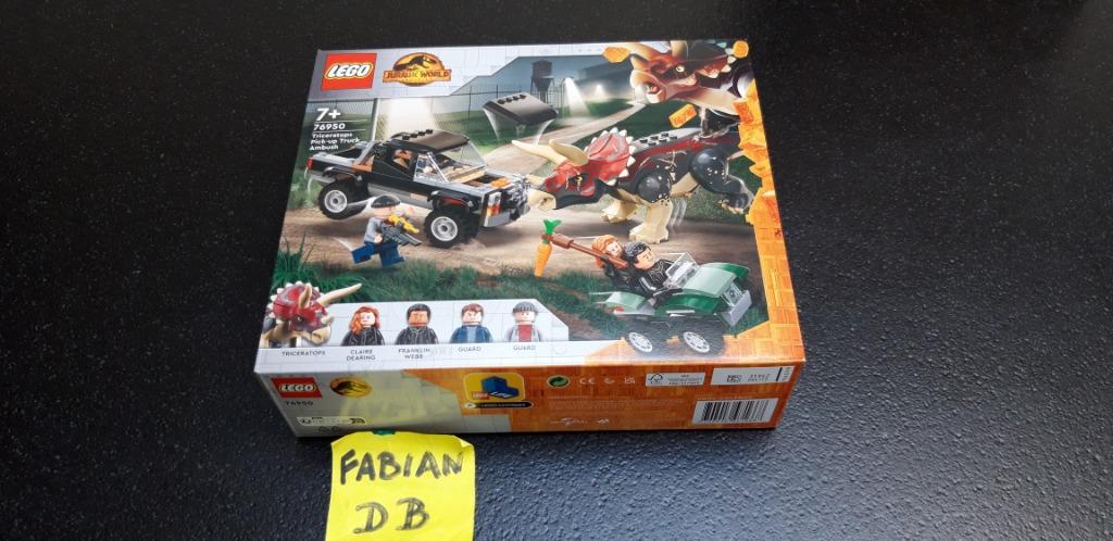 Lego Jurassic World 76950 (nieuw), Ophalen of Verzenden, Nieuw, Complete set, Lego