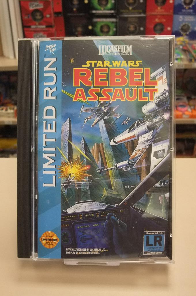 Star Wars Rebel assault (cib) sega cd, Consoles de jeu & Jeux vidéo, Shooter, Enlèvement ou Envoi, Autres modèles, À partir de 12 ans