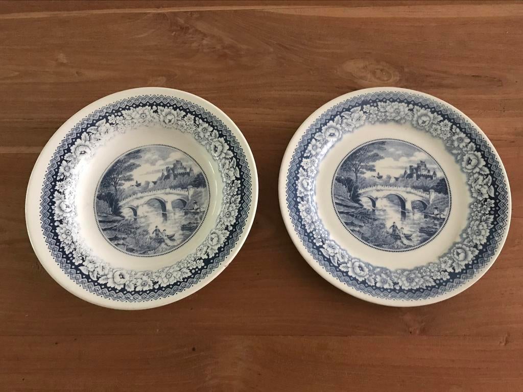 Royal sphinx regout set plat en diep bord 23,5 cm doorsnede, Enlèvement ou Envoi