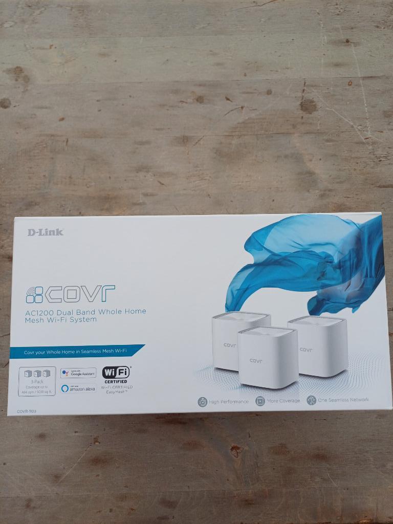 D-link AC 1200 dual band Home Mesh Wifi (3 modules), Enlèvement ou Envoi, Comme neuf, D-link