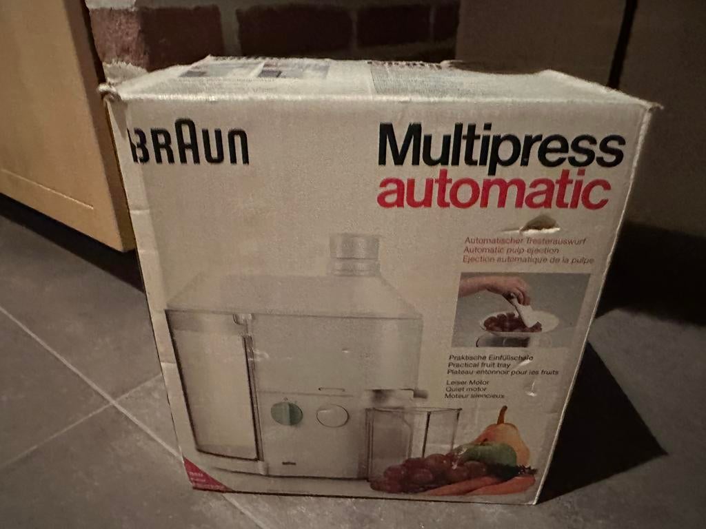 Braun Multipress automatic, Zakelijke goederen, Ophalen