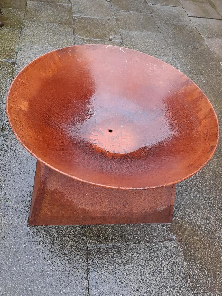 Braséro, BBC, terrasverwarmer, stalen wastafel op onderstel, Tuin en Terras, Ophalen of Verzenden, Nieuw