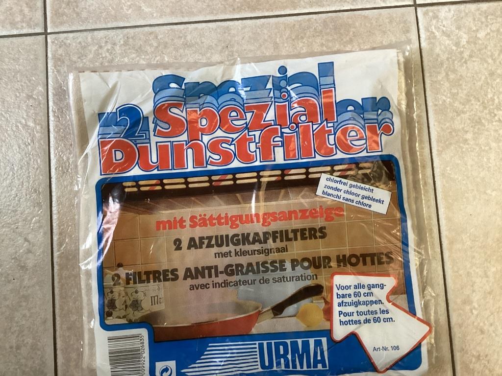 2 Afzuigfilters voor dampkap met kleursignaal 60cm, Ophalen of Verzenden, Nieuw