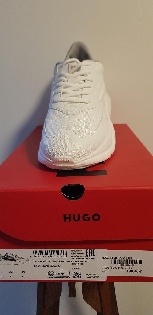BASKETS  HUGO  T  42, Wit, Nieuw, Ophalen of Verzenden, Sneakers