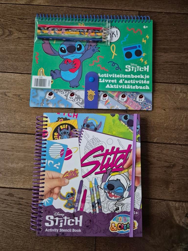 2 activiteiten boeken. Stitch. Nieuw, Ophalen of Verzenden
