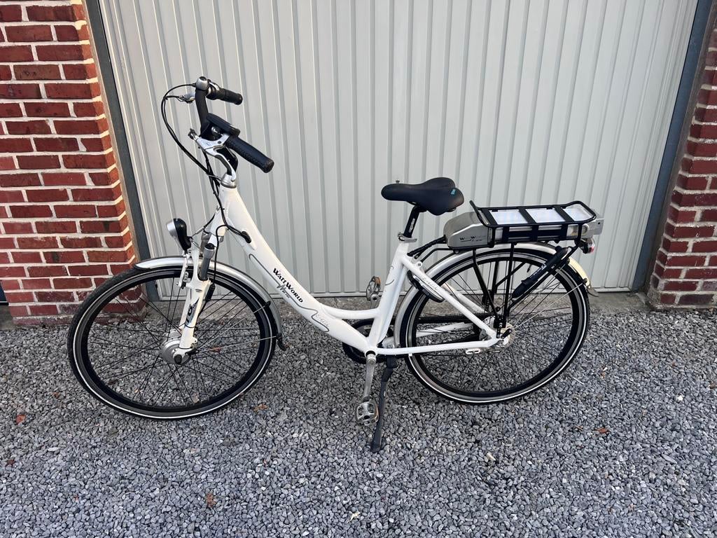 Elektrische damesfiets - WattWorld E-glide, Autres marques, 47 à 51 cm, 50 km par batterie ou plus, Enlèvement