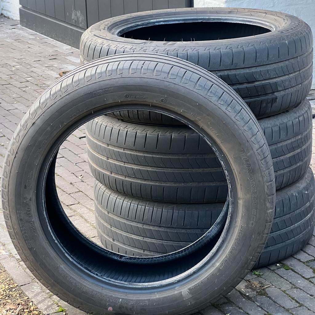 Set Bridgestone banden Turanza, Ophalen, Zomerbanden, Band(en)