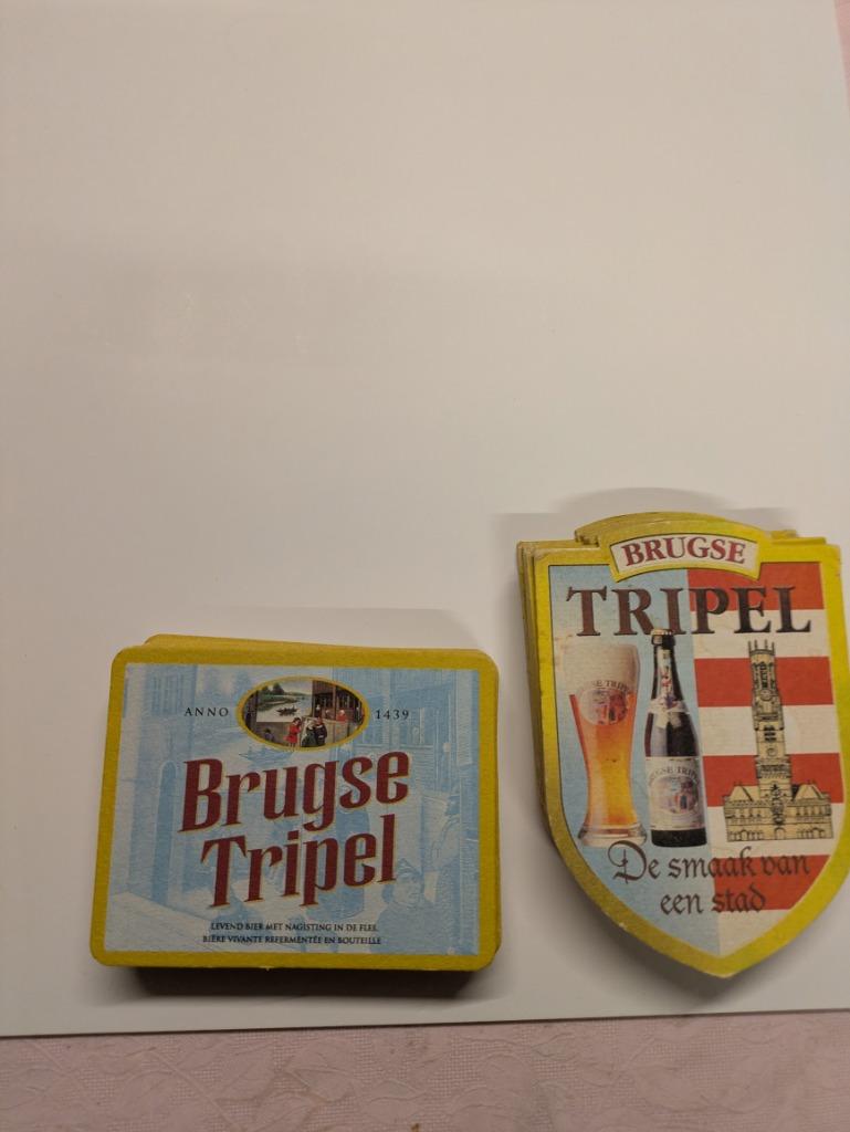 Brugse Tripel, Enlèvement ou Envoi, Comme neuf, Sous-bock