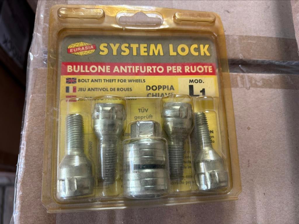 Set nieuwe anti diefstal bouten, Ophalen of Verzenden, Nieuw