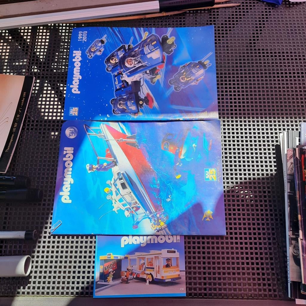 PLAYMOBIL - 3 CATALOGUES 1999 - 2000, Enlèvement, Comme neuf